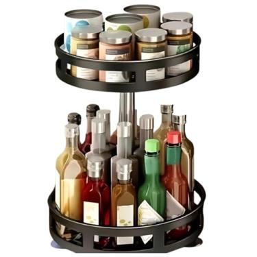 Imagem de Organizador Giratório 2 Andares Porta Condimentos e Objetos