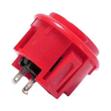 Imagem de 12 Botões De Pressão Arcade De 30mm Sanwa OBSF Para Máquina Jamma MAME