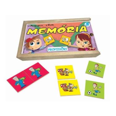 Imagem de Jogo da Memória Infantil Profissões - Simque