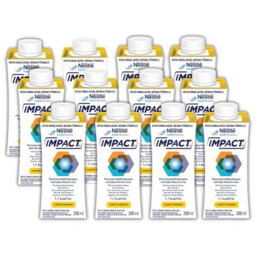 Imagem de Impact Imunonutrição, Suplemento Impact Kit com 12 (Sabor Banana)