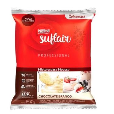 Imagem de Mousse de chocolate branco suflair 500g nestlé