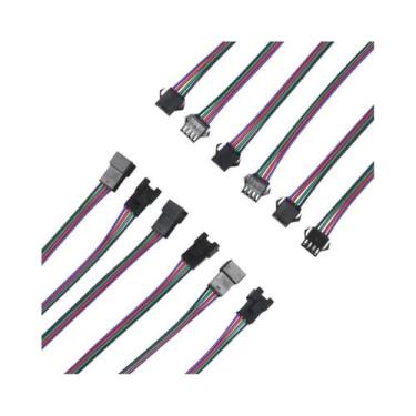 Imagem de Cabos Conectores De Extensão Para Fita De LED, 6 Pares, 150MM, 2.54mm,