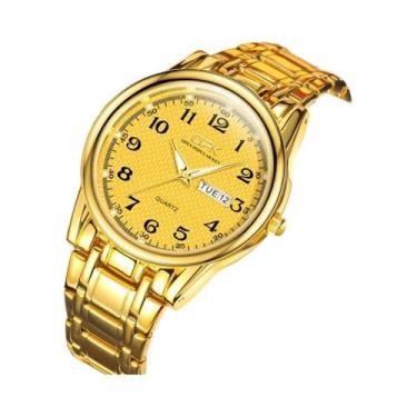 Imagem de Relógio Feminino À Prova D'água Luminoso Com Data E Dia, Quartzo OPK 8