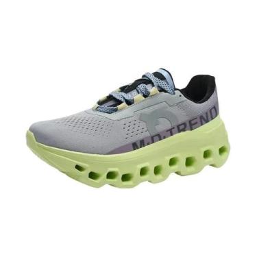 Imagem de Tênis Masculino Leve De Basquete E Corrida Em Malha, Casual De Verão, 