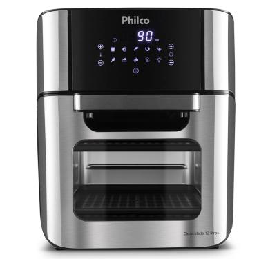 Imagem de Fritadeira Air Fryer Oven Philco Pfr2250v 4 Em 1 12l 1800w Voltagem:220V;Cor:Preto VOLTAGEM:220V