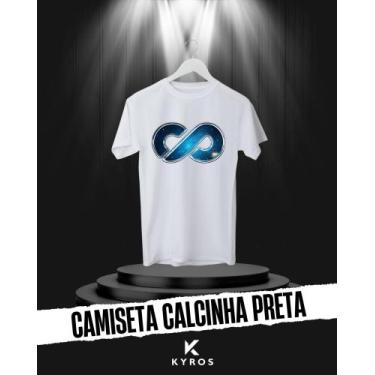 Imagem de Camiseta Calcinha Preta - 100% Algodão Unissex - Kyros, Branco, M