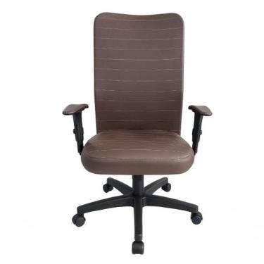 Imagem de Cadeira Presidente Para Escritório Linha Calábria Marrom
