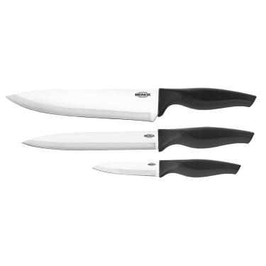 Imagem de Conjunto Facas 3 Peças Cross Preto  Brinox