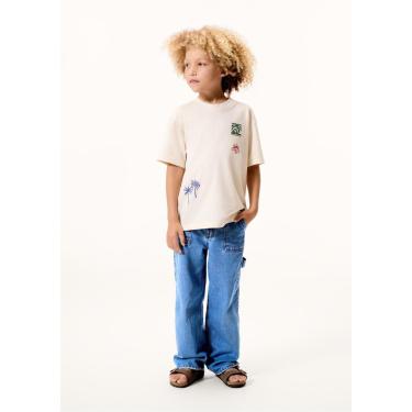 Imagem de Calça Infantil Menino Jeans Reta-Masculino