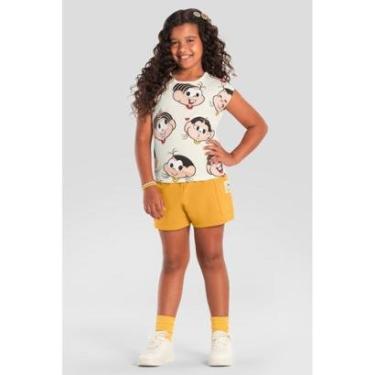 Imagem de Conjunto infantil menina da Turma da Mônica Brandili-Feminino