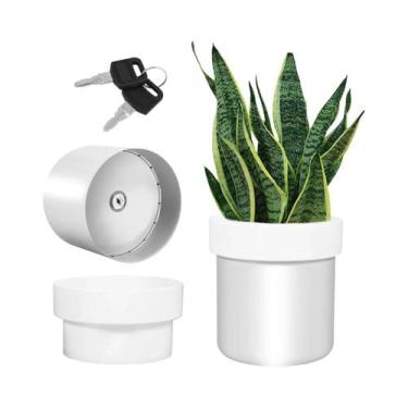 Imagem de Cofre De Segurança Secreto De 2 Camadas Com Fechadura, Em Formato De V