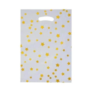 Imagem de Sacolas Plásticas De Bolinhas 20un. Lembrancinhas De Aniversário Infan