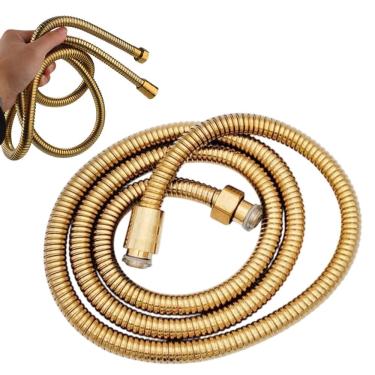 Imagem de Engate Ducha Higienica Banheiro Mangueira Chuveirinho 1 metro 50 cm Hidraulica Lavabo Sanitario Resistente Flexivel