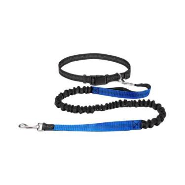 Imagem de Coleira Ajustável Para Cães Com Cinto De Cintura E Alça Peitoral Para 