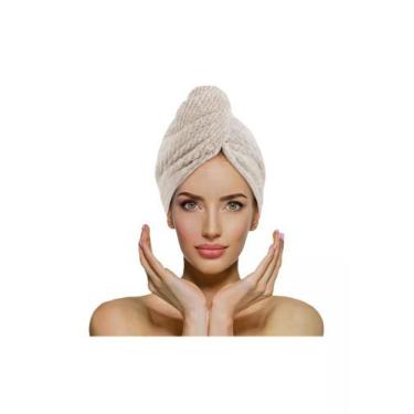 Imagem de Touca para Cabelo Donna Laço Home Power Sec Básica, 28x64, Rose