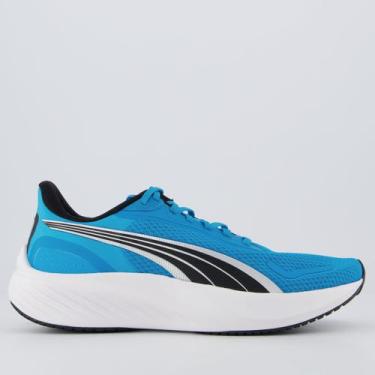 Imagem de Tênis Puma Pounce Lite Azul e Branco, 40