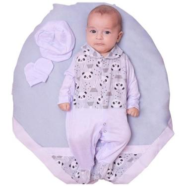 Imagem de Saída de Maternidade Menino Mimo Aconchego Safari, Panda cinza