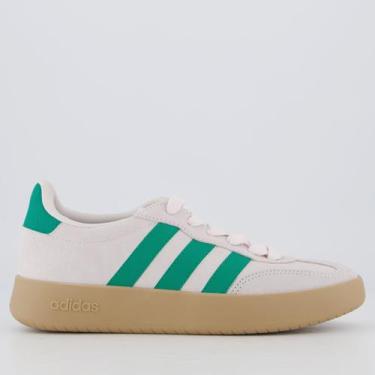 Imagem de Tênis Adidas Barreda Feminino Rosa e Verde, 37