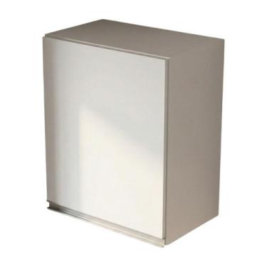 Imagem de Armário Aéreo Multiuso Lux 40cm 100%MDF 01 Porta Branco - Abmaza