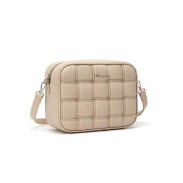 Imagem de Bolsa Moleca Cinza Feminina Estilosa Transversal-Feminino