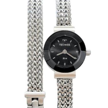 Imagem de Relógio Technos Feminino Analógico Prateado Mini 5Y20IQ/1P