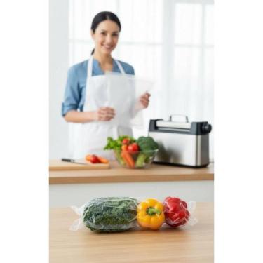 Imagem de Sacos Ranhurados Seladora Vácuo 20x25cm - 100 Unid. - Congratulations 