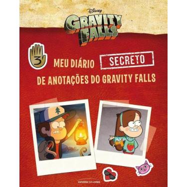 Imagem de Meu Diário (Secreto) De Anotações Do Gravity Falls - UNIVERSO DOS LIVR