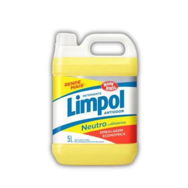 Imagem de Detergente Liquido Limpol 5 Litros Com Glicerina Neutro