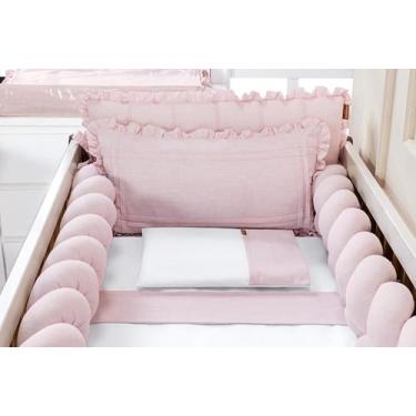 Imagem de Kit Berço Linho Slim Batistela Baby - 06 Peças - 001 BATISTELA BABY, R