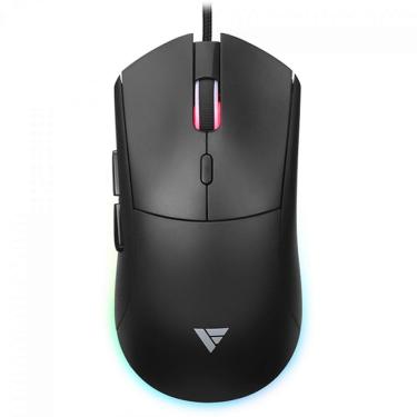 Imagem de Mouse Gamer Force One BlackPulse, RGB, USB, Sensor Yingst 825, 12.800 DPI, 6 Botões, Preto