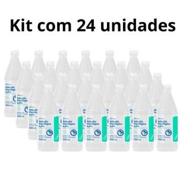 Imagem de Kit Soro Fisiológico Farmax 500ml, 24 Unid