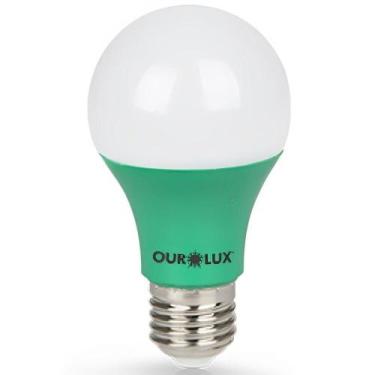 Imagem de Lâmpada Superled Ouro 60 Colors 7 Watts Verde Bivolt 05454 Ourolux Sup