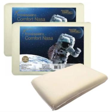 Imagem de Kit 2 Travesseiro Master Comfort Nasa 38X58X10 Viscoelástico