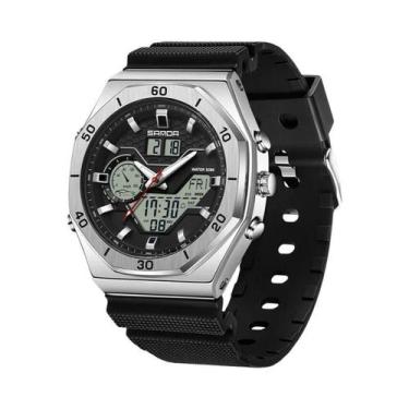 Imagem de Relógio Esportivo Digital Masculino À Prova d'Água E Resistente a Impa