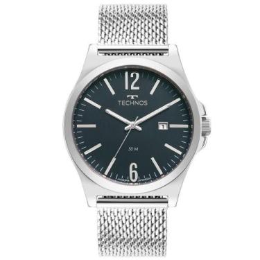 Imagem de Relógio Technos Masculino Steel Prata - 2115ncy/1a 2115ncy/1a