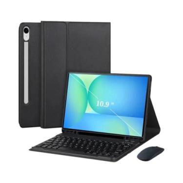Imagem de Capa Com Teclado Para Samsung Galaxy Tab S10 FE 10.9 Polegadas SM-X520