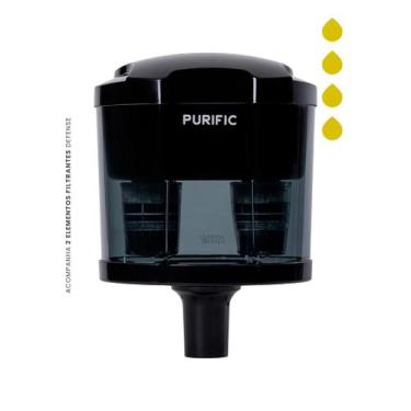 Imagem de Purific Defense 10 Litros para Bebedouro  Redutor de Agrotóxicos, Pret