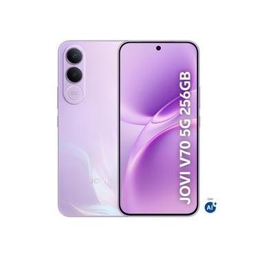 Imagem de Smartphone JOVI V70 5G Tela 6.83" 256GB Câmera 200MP Bateria 7000mAh Lilás Boreal