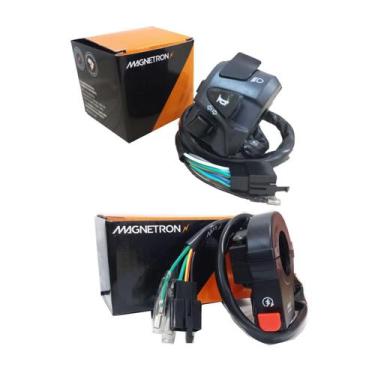 Imagem de Punho Luz E Punho De Partida Cg 125 Fan 2009-2015 Magnetron