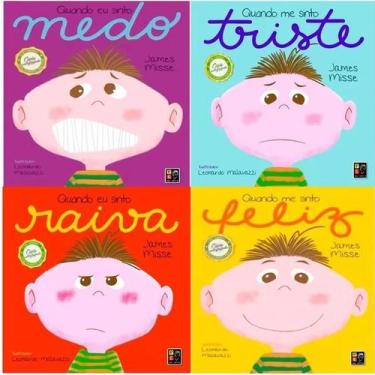 Imagem de Coleção C/4 Livros Quando eu me sinto - Sobre sentimentos - Pé da Letr