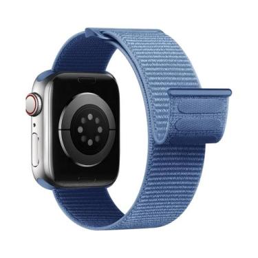 Imagem de Pulseira De Nylon Para Apple Watch 49mm 46mm 42mm 45mm 44mm 41mm, Brac