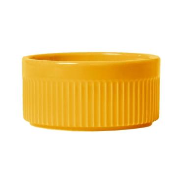 Imagem de Ramekin Refratário 14,1 cm Amarelo com 850 Ml Porcelana