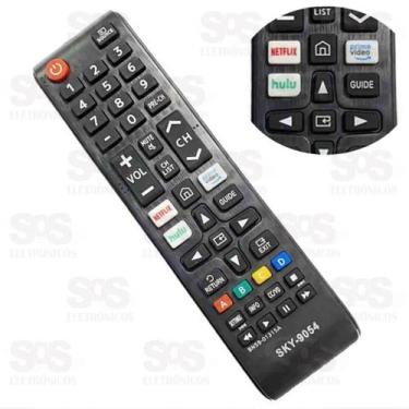 Imagem de Super Controle Tv Samsung LE-7259 Smart Teclas Netflix Prime Video Un5