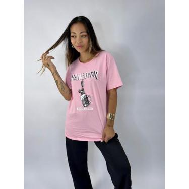 Imagem de Camiseta Feminina de Algodão Hangover Gisele - beach & country, GG, Ro