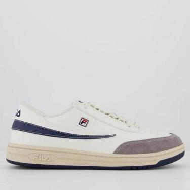 Imagem de Tênis Fila Tennis 88 Legacy Branco e Marinho, 42