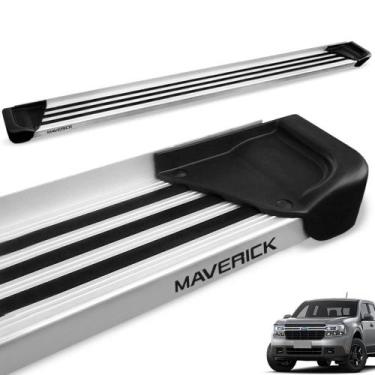 Imagem de Estribo Lateral Ford Maverick 2022 a 2025 Alumínio Natural A1 - Gtnox