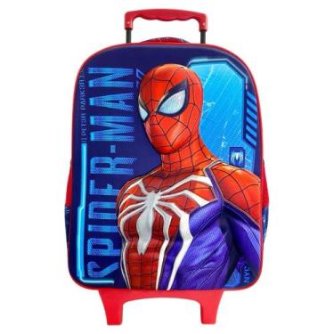 Imagem de Mochila Infantil com Rodinhas - Marvel - Spider-Man - Xeryus