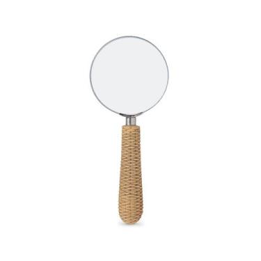 Imagem de Lupa de Aumento Decorativa com Cabo em Poliresina 18cm 21520 Mart