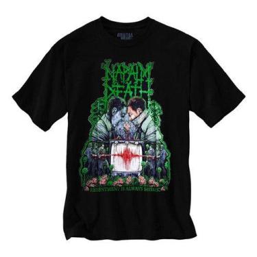 Imagem de Camiseta Napalm Death Resentment is Always Tamanho:MCor:Preto, M, Pret