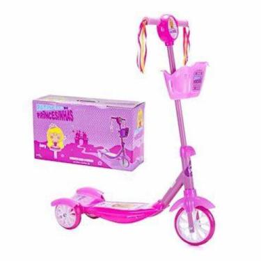 Imagem de Patinete 3 Rodas Princesinhas Pt1400-f Unik